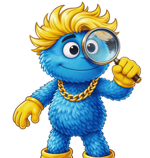 Wadoozie mascot beside the Disclaimer title